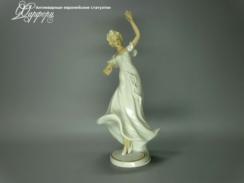 Купить фарфоровые статуэтки Schaubach Kunst, Танцовщица, Германия